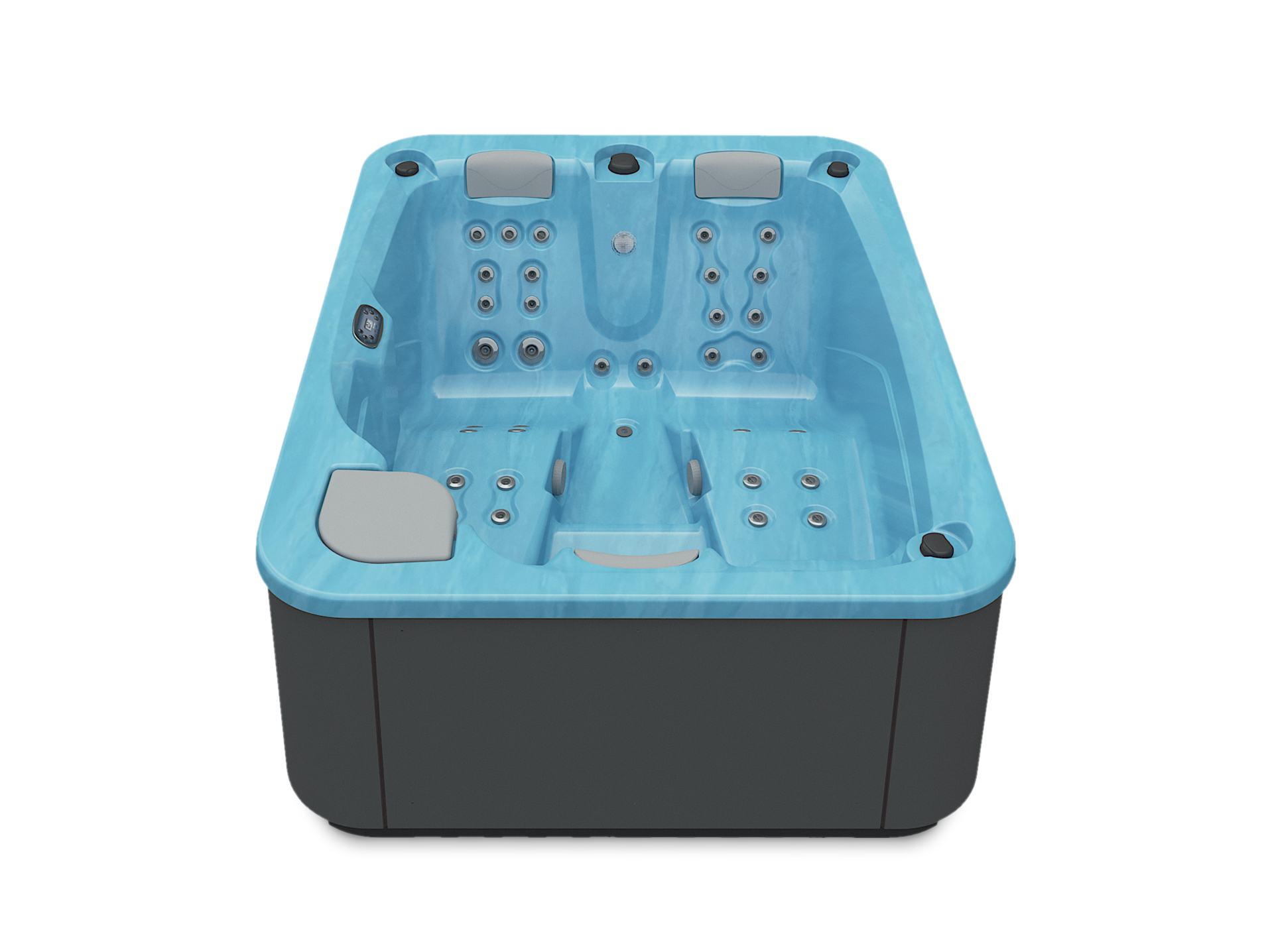 The Touch compact hot tub, a 4-person jacuzzi
