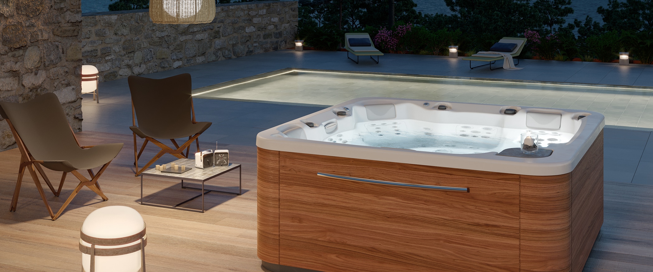 Essence Hot Tub 5 Person Jacuzzi For Indoor And Outdoor Aquavia Spa